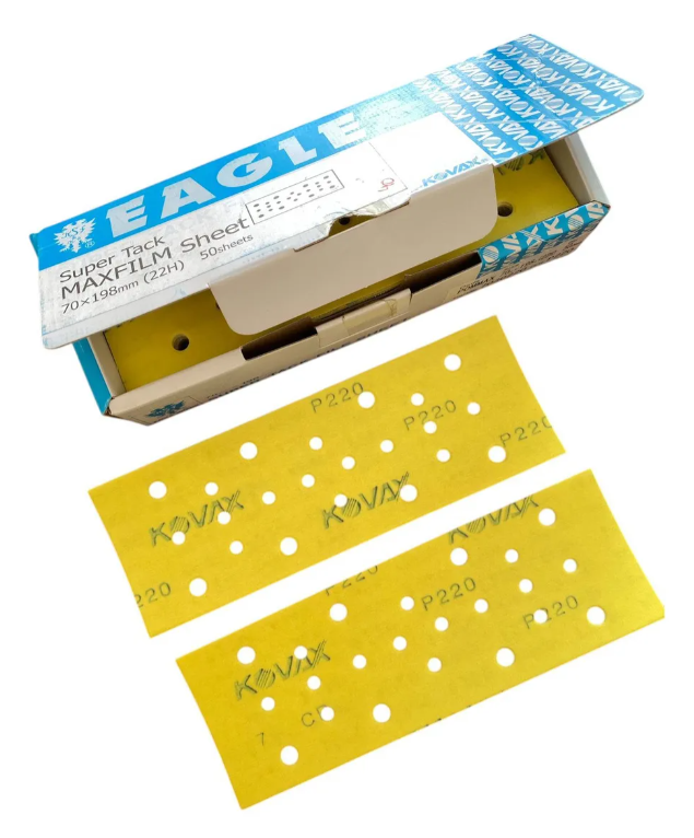 Lijas Tira Kovax con Velcro De 70mm x198mm