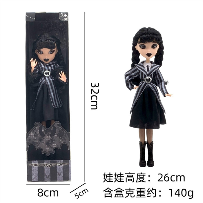 Wednesday Addams Anime PVC Figure Toy