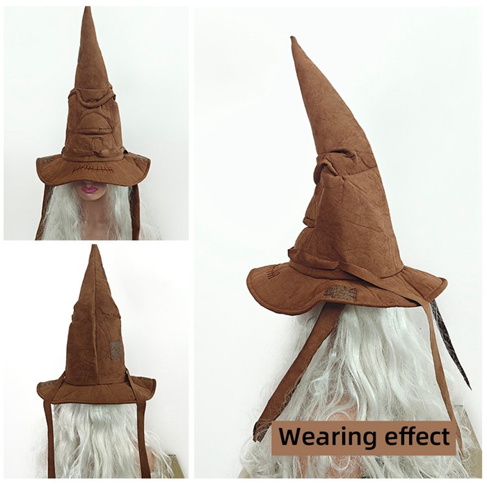 Harry Potter Anime Cosplay Hat Halloween Party Witch Cap