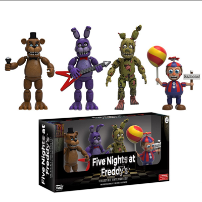 Five Nights at Freddy's Cartoon Model Toys Statue Anime PVC Figure Set