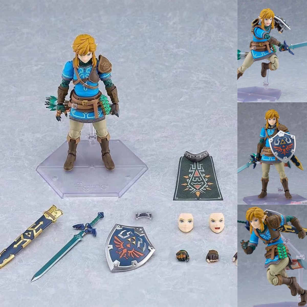 15cm Figma626 The Legend of Zelda Link Cartoon Moveable Anime PVC Figure