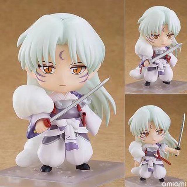10CM Nendoroid 1514# Inuyasha Sesshoumaru Anime Action Figure