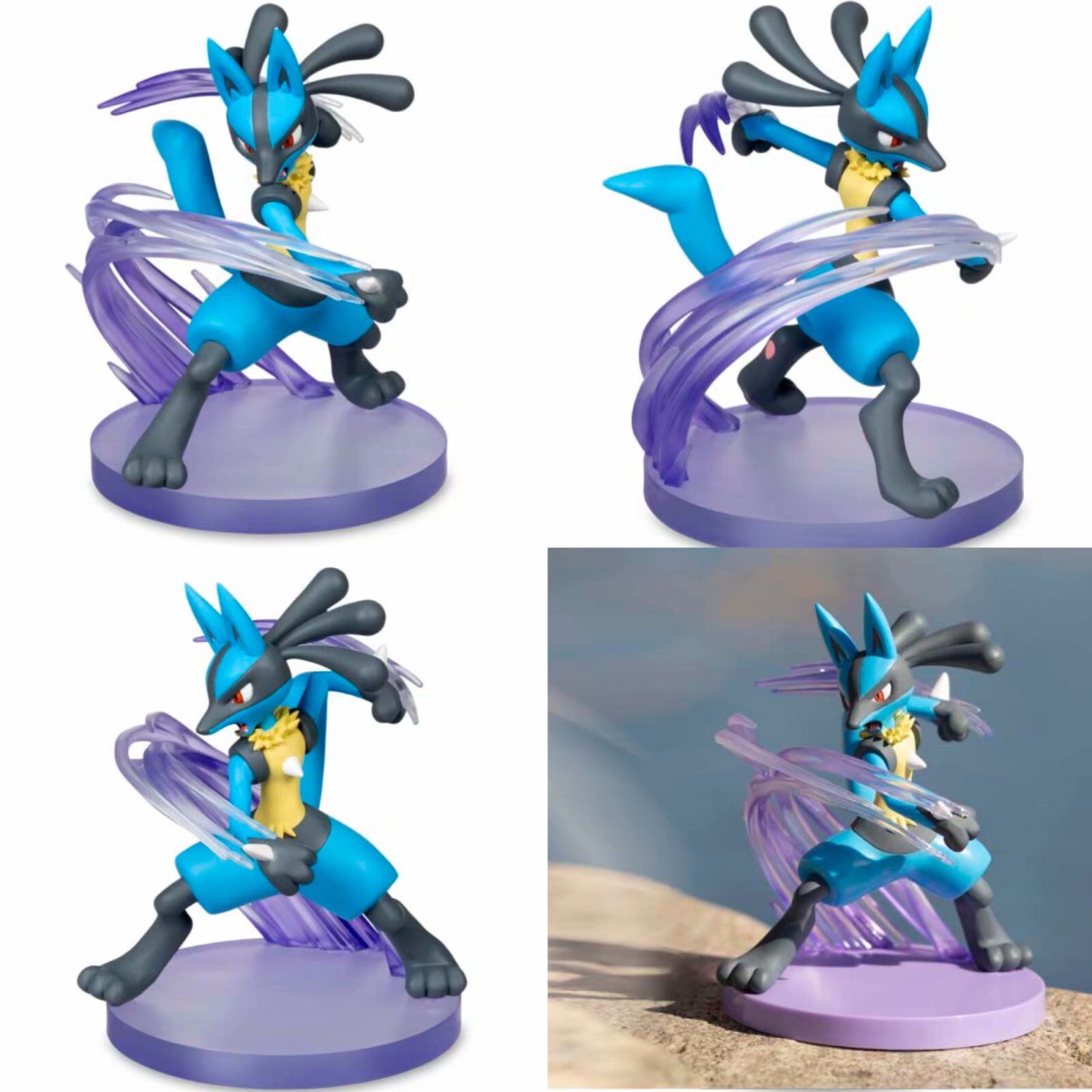 20cm Pokemon Lucario Anime Figure Collection Toy Figure