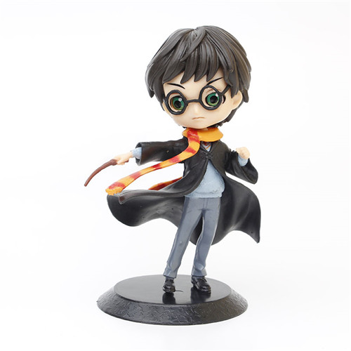 3 Styles Harry Potter Cartoon Character Collectible Anime Figure 15cm