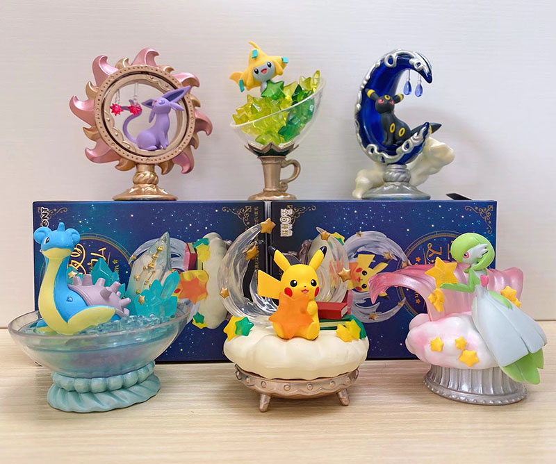 6PCS/SET 10CM Pokemon Anime Figures