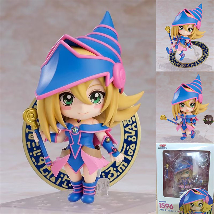 10CM Nendoroid Yu Gi Oh 1596# Black Magician Girl Anime PVC Figure Toy