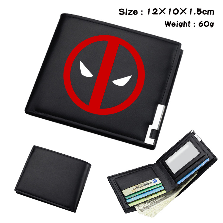 Deadpool Movie PU Leather Short Wallet