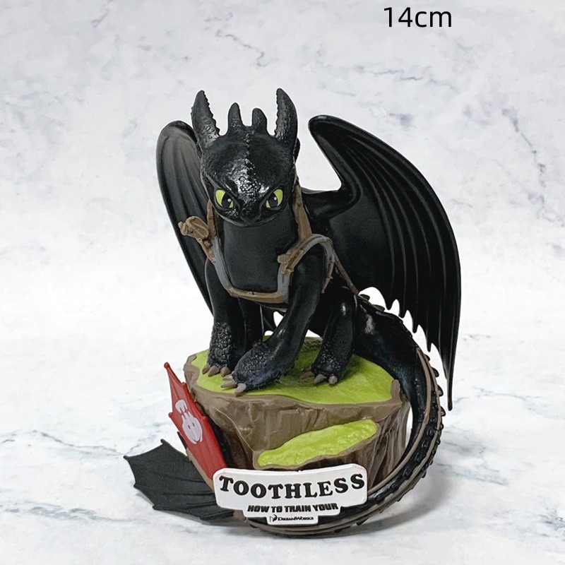 14cm How to Train Your Dragon Toothless Cartoon Anime PVC Figures