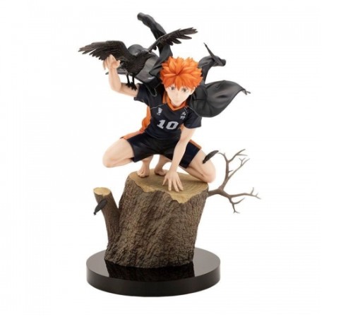 2 Styles 28cm Haikyuu Hinata Shoyo Tobio Kageyama sitting Anime PVC Figure Toy