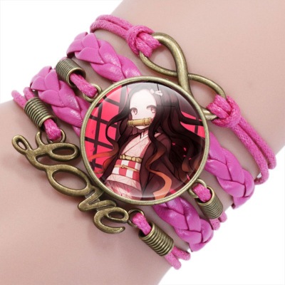 Demon Slayer: Kimetsu no Yaiba Multilayer PU Anime Bracelet