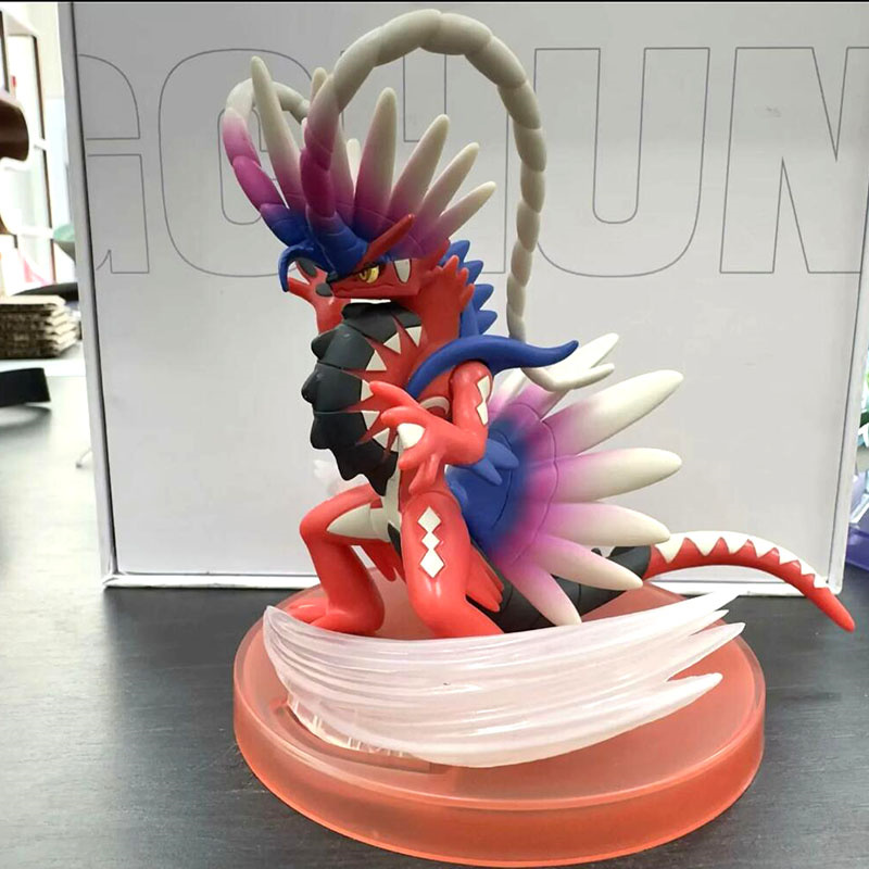 2 Styles 15CM Pokemon Red Koraidon And Blue Miraidon Cartoon PVC Anime Figure
