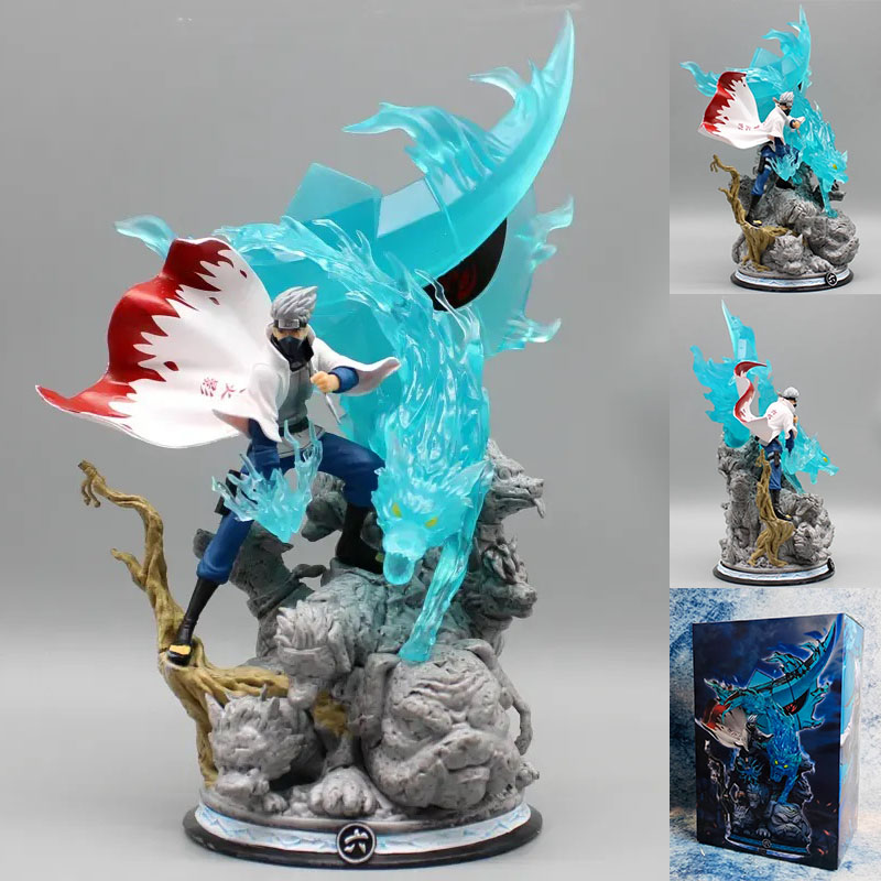 22CM CS Naruto Hatake Kakashi Cartoon PVC Anime Figure Toy