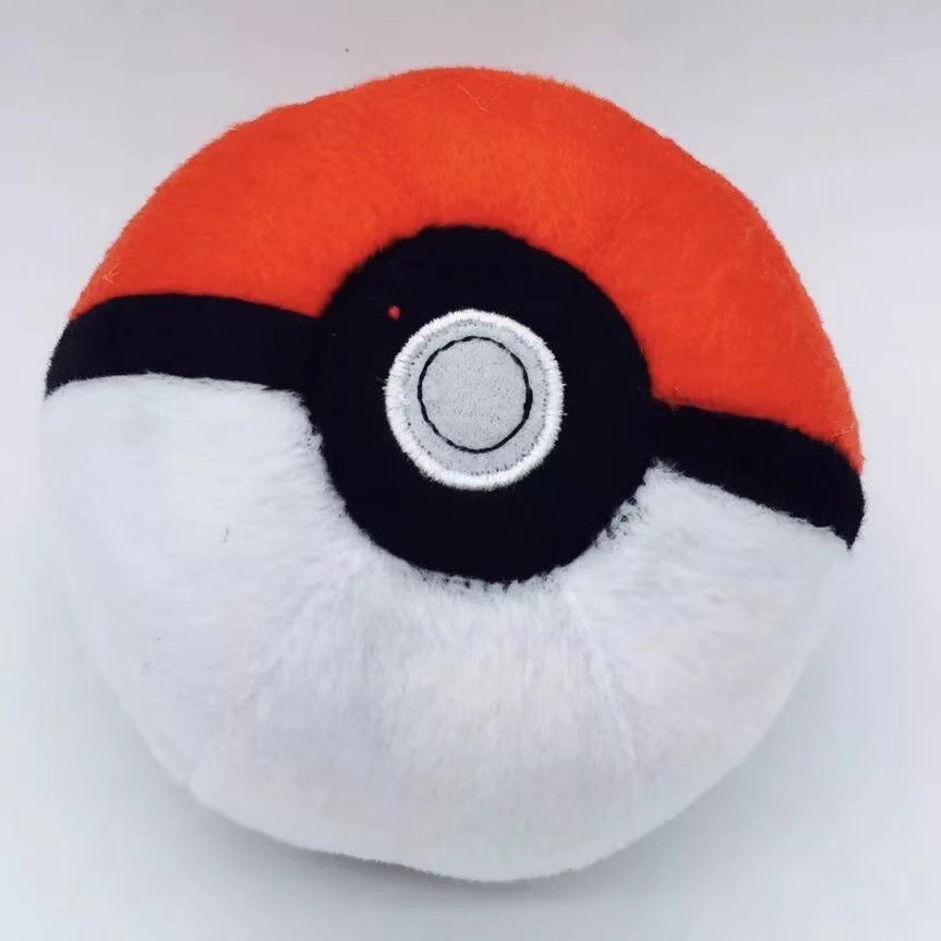 12CM Pokemon Poke Ball Anime Plush Toy