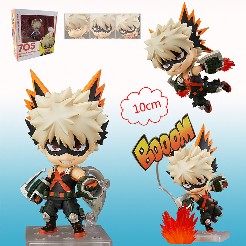 Nendoroid Boku No Hero Academia / My Hero Academia 705# Bakugou Katsuki Anime Figure Toy