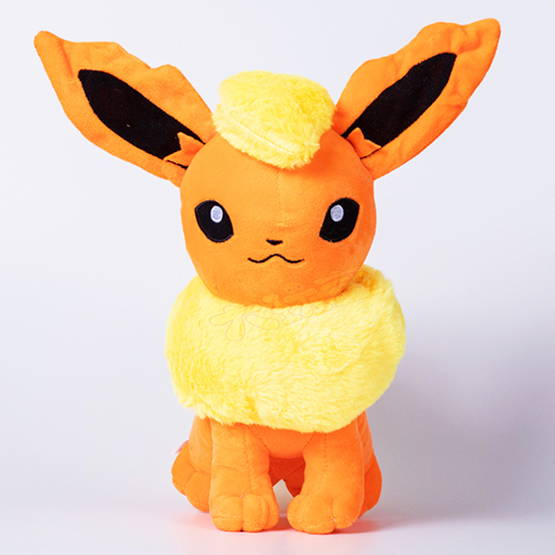 30CM Pokemon Eevee Family Cartoon Character For Kids Collectible Doll Anime Plush Toy
