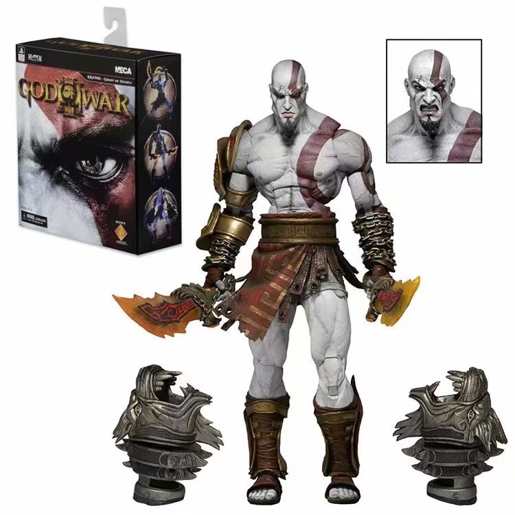 18CM God of War Cartoon Collection Model Toy Statue Anime PVC Figure