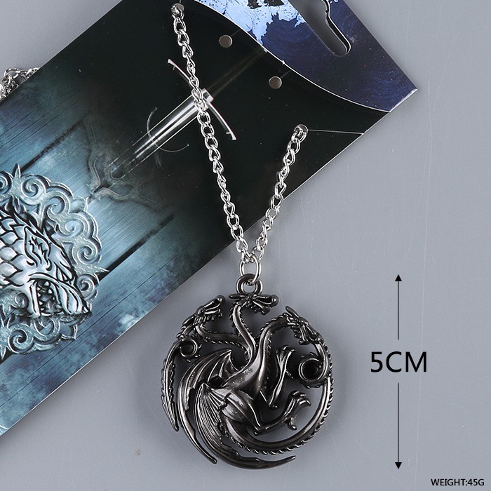 Game of Thrones Pendant Anime Necklace
