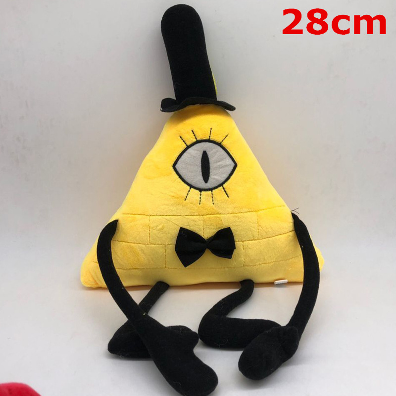 Gravity Falls Bill Cipher Cartoon Character Collection Doll Anime Plush Toy