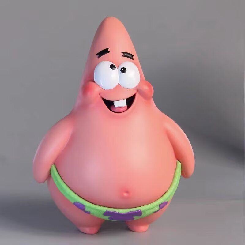 13CM SpongeBob SquarePants Patrick Star Cartoon Collection Toys Anime Figure