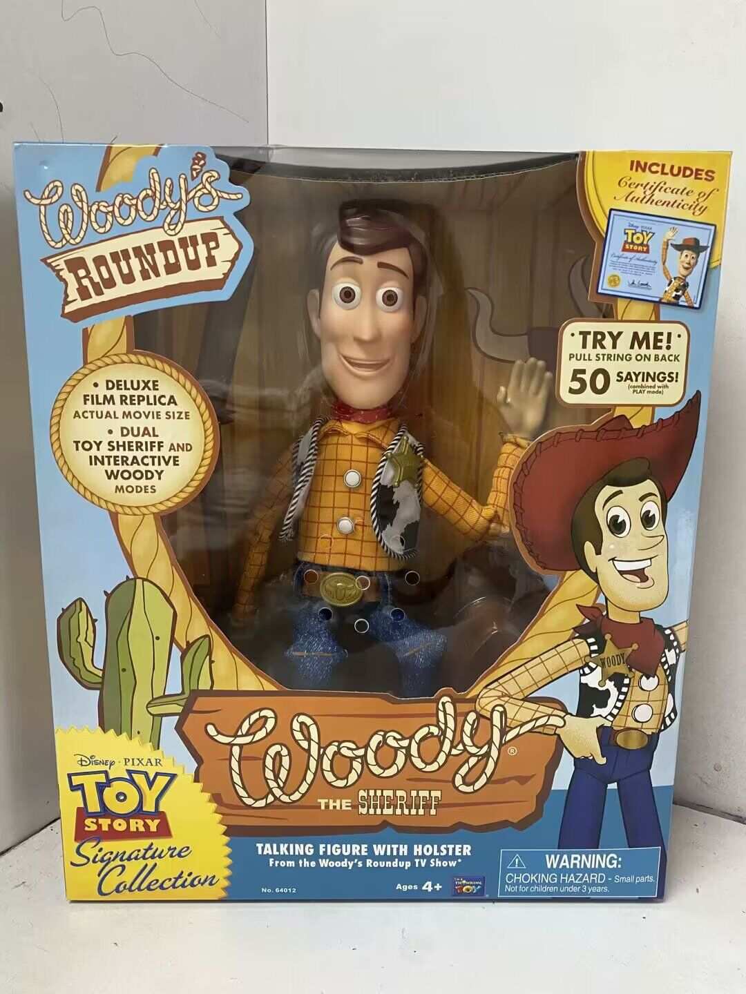 Toy Story Talking Woody Cartoon Anime PVC Figures