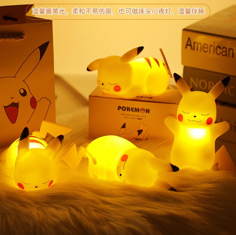 Pokemon Pikachu Sleep Nightlight Anime Figure