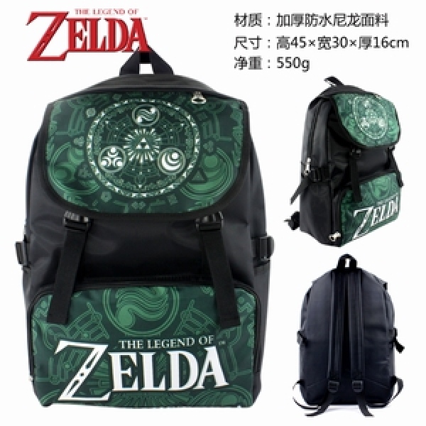 The Legend Of Zelda Anime Nylon Student Backpack Bag Cosplay Wholesale