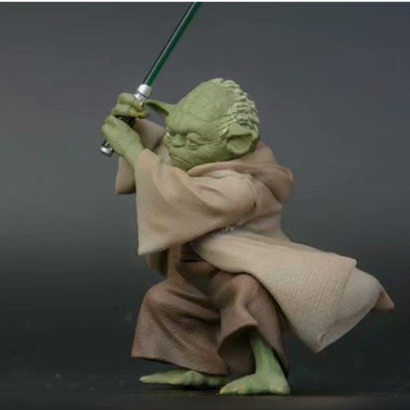 13CM Star Wars Master Yoda Cartoon Model Toys Anime PVC Figure