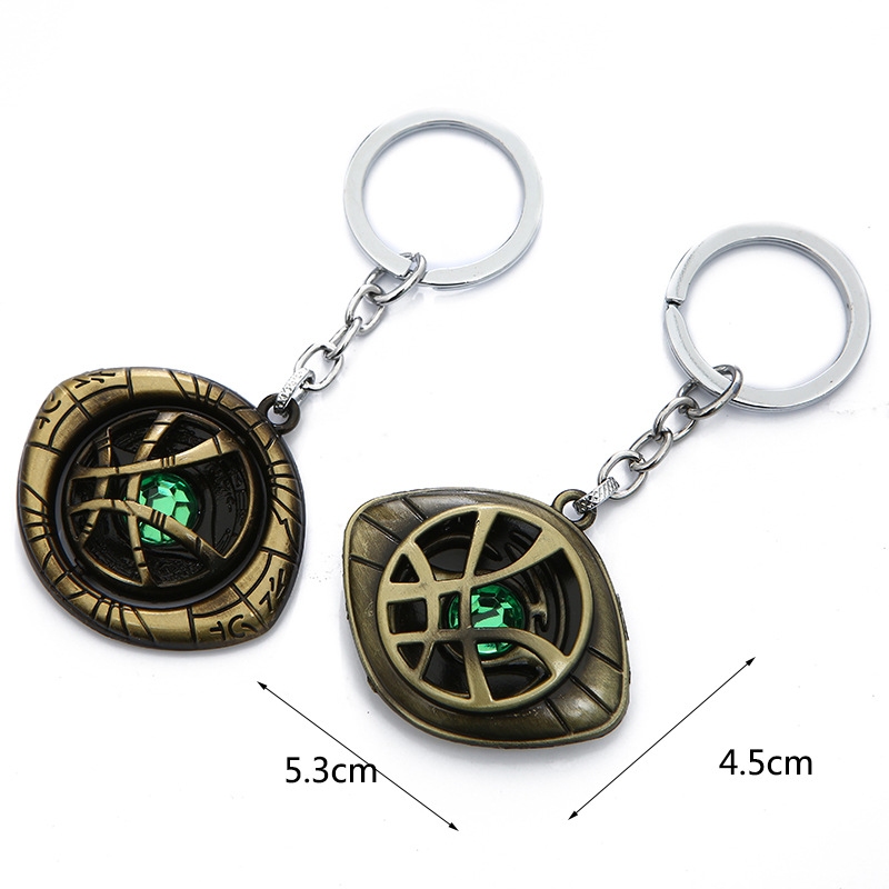 4 Styles Doctor Strange Cartoon Anime Alloy Keychain