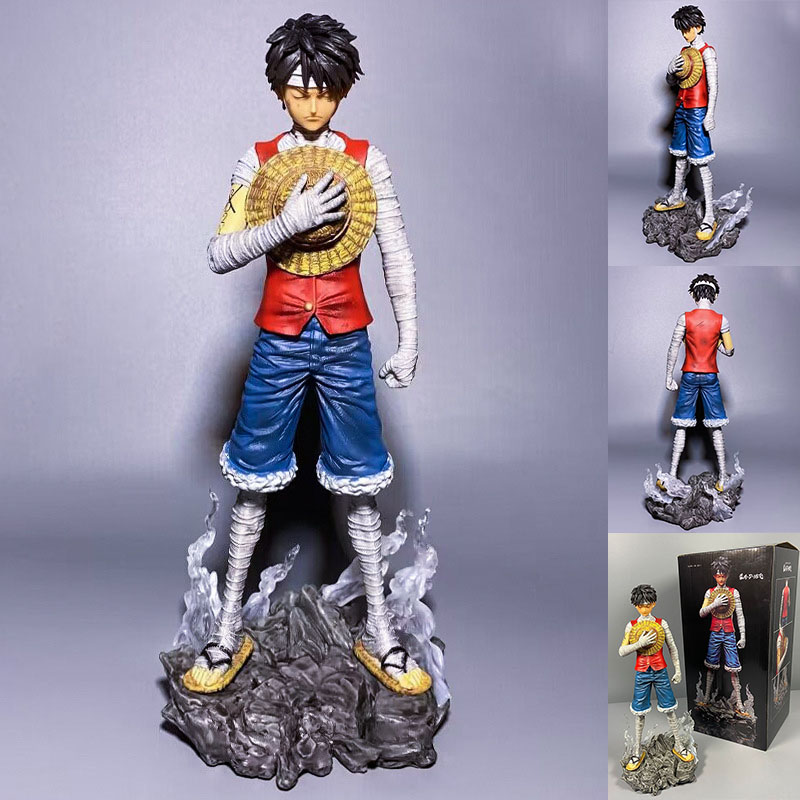 29.5CM One Piece Luffy Cartoon PVC Anime Figure Toy