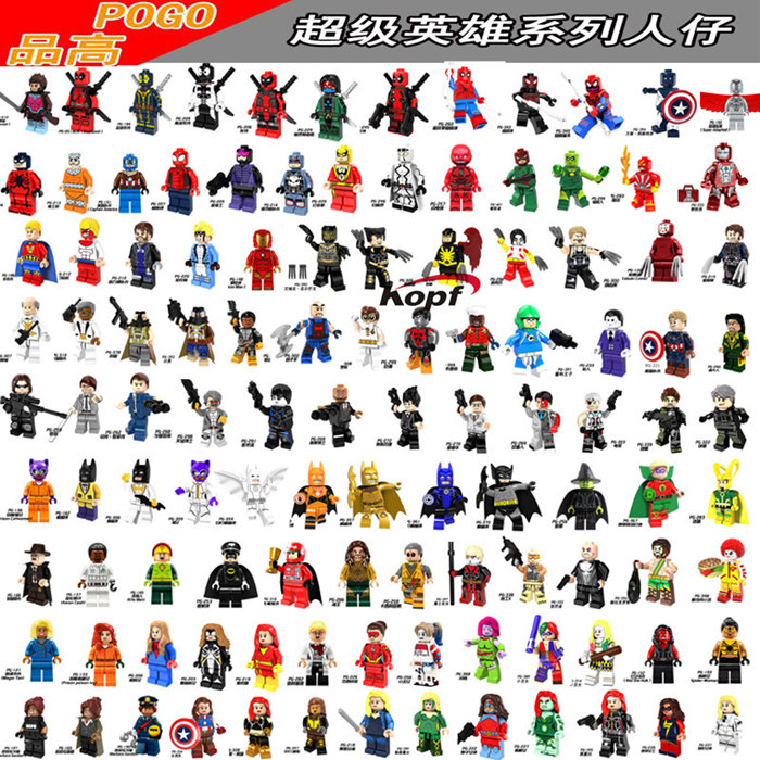 Legos mini Heroes
