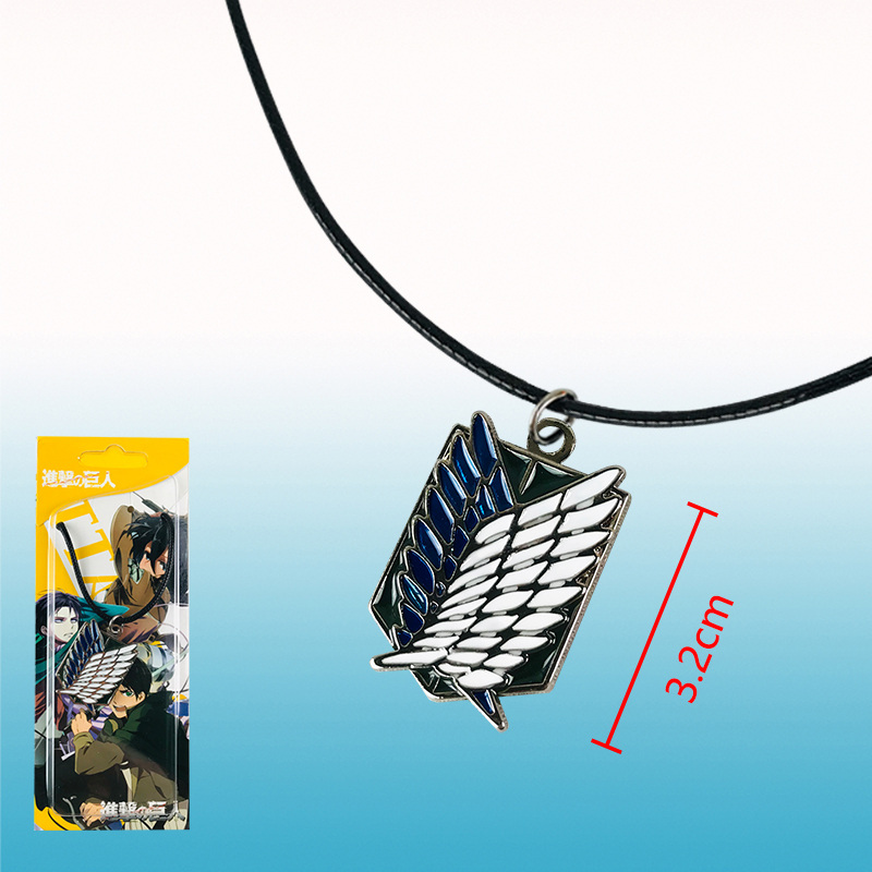 Attack on Titan / Shingeki No Kyojin Anime Cartoon Necklace