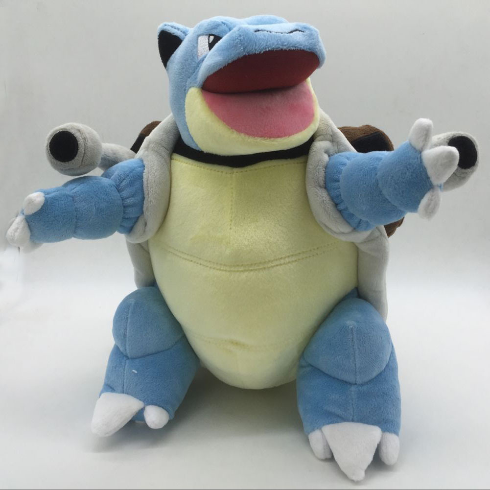 30CM Pokemon Blastoise Cartoon Cosplay Stuffed Dolls Anime Plush Toy