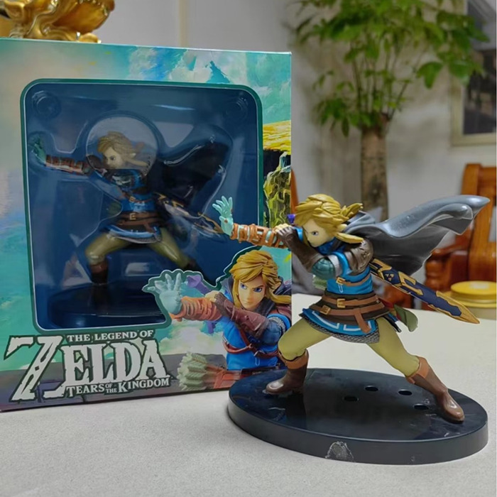 14CM The Legend of Zelda Link Cartoon Anime PVC Figure Toy