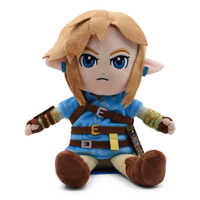 28CM The Legend Of Zelda Link Cartoon Character For Kids Collectible Doll Anime Plush Toy