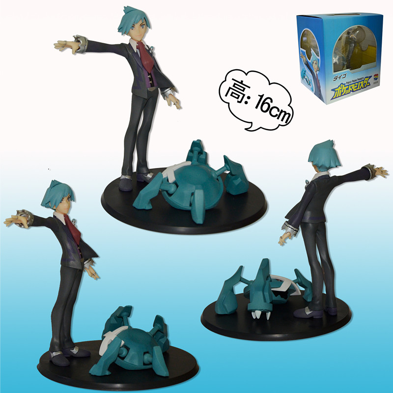 Pokemon Steven Anime Figures Toys 16cm