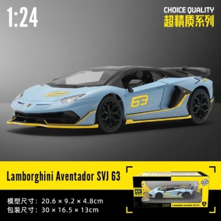 CCA 1/24 Sports Car Anime Alloy Model Car Toy