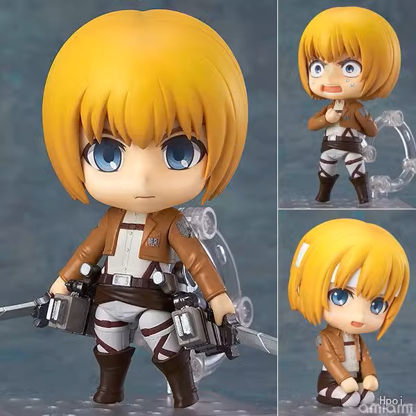 10CM Nendoroid Attack on Titan/Shingeki No Kyojin Armin Arlert 435# Cartoon Character Model Toy Anime PVC Figures