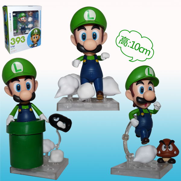 Super Mario Bro Lugi Anime Figures 393# 10CM