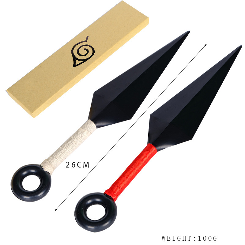 2 Colors Naruto Kunai Anime Plastic Sword