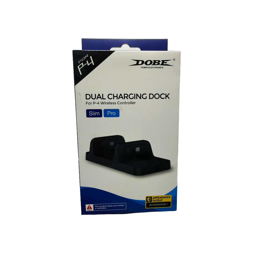 Dual Charging Dock For Ps4  Wireless Controll  Dobe