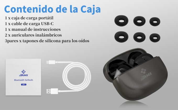 Audífonos JKMX  Referencia JK1