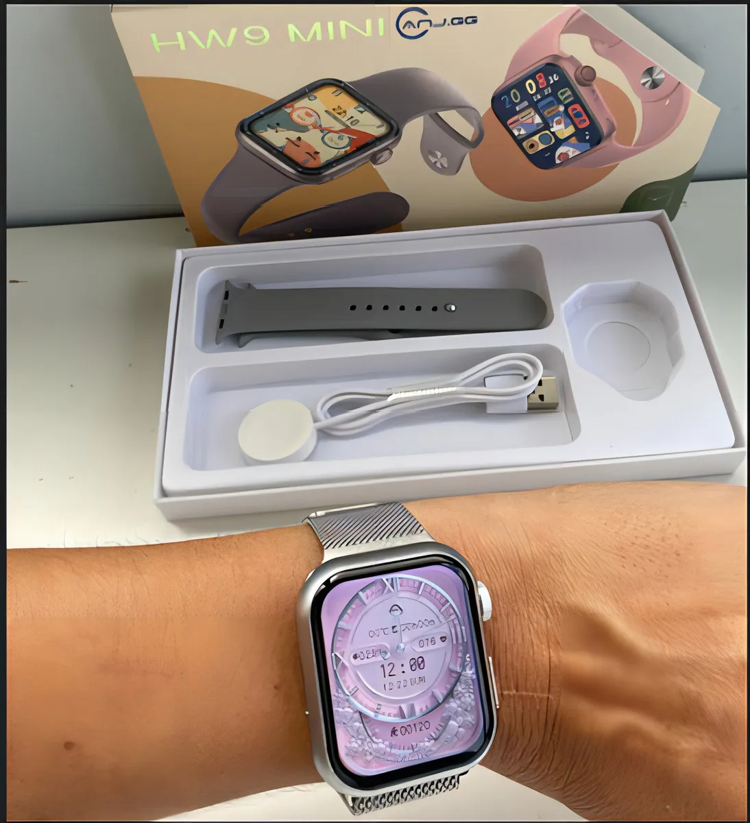 Reloj inteligente Hw9 Mini