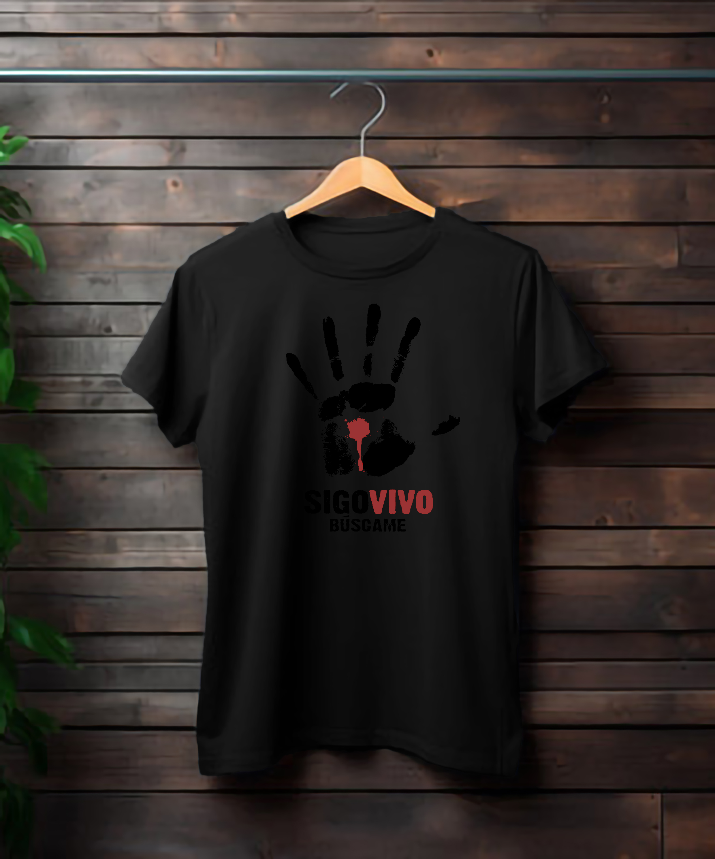 Camiseta Sigo Vivo