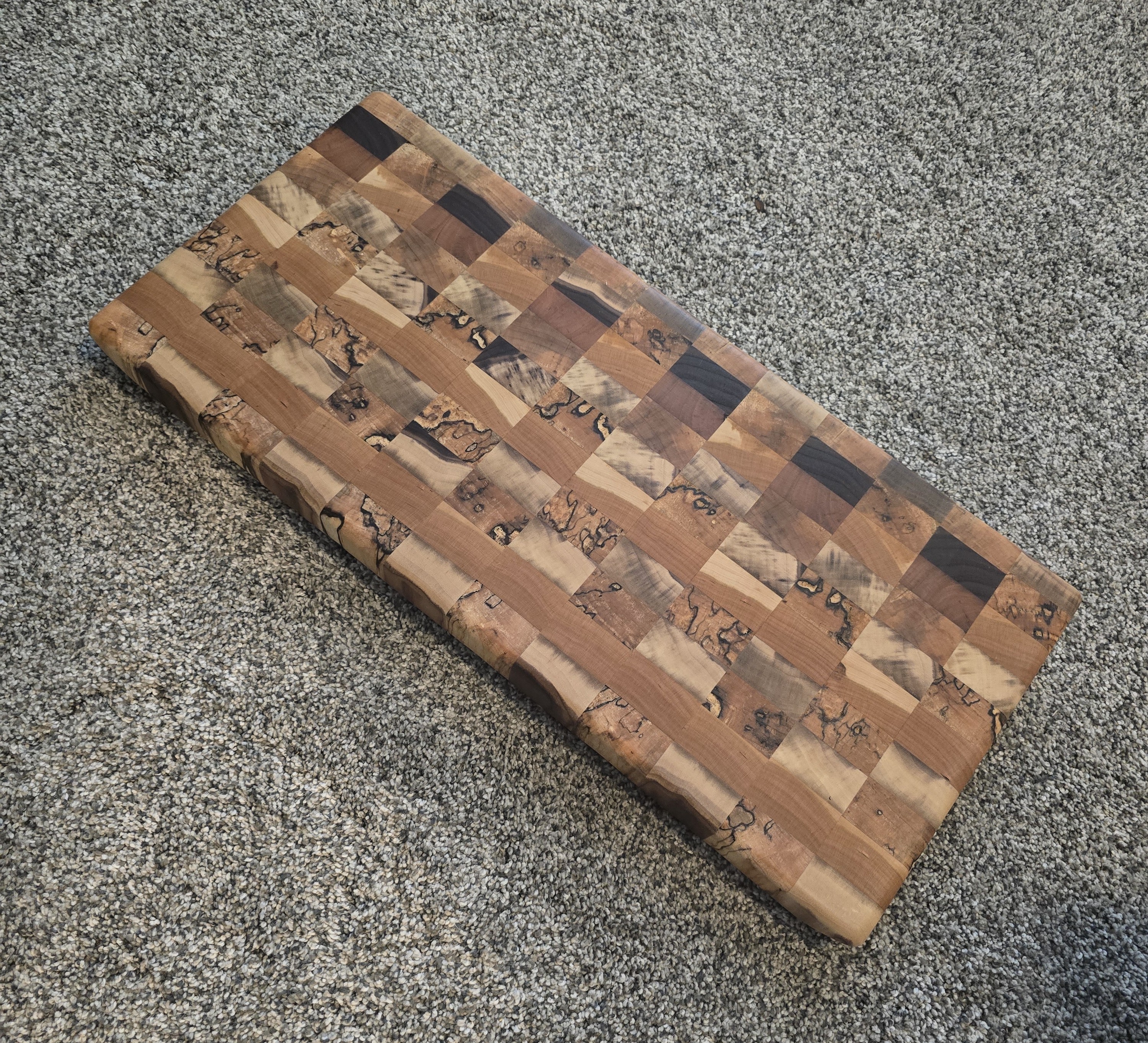 End Grain Wood Cutting Board