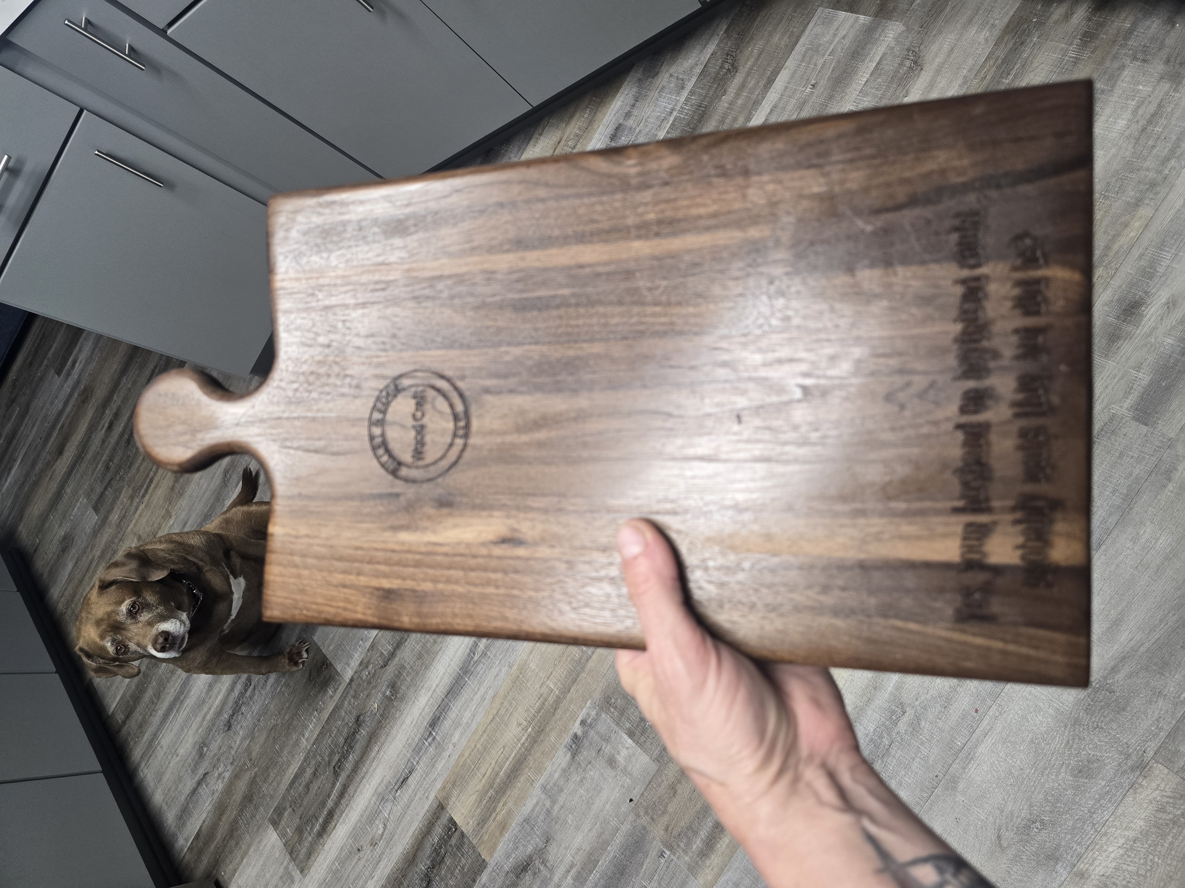 Handcrafted Florida Engraved Wooden Cutting Board