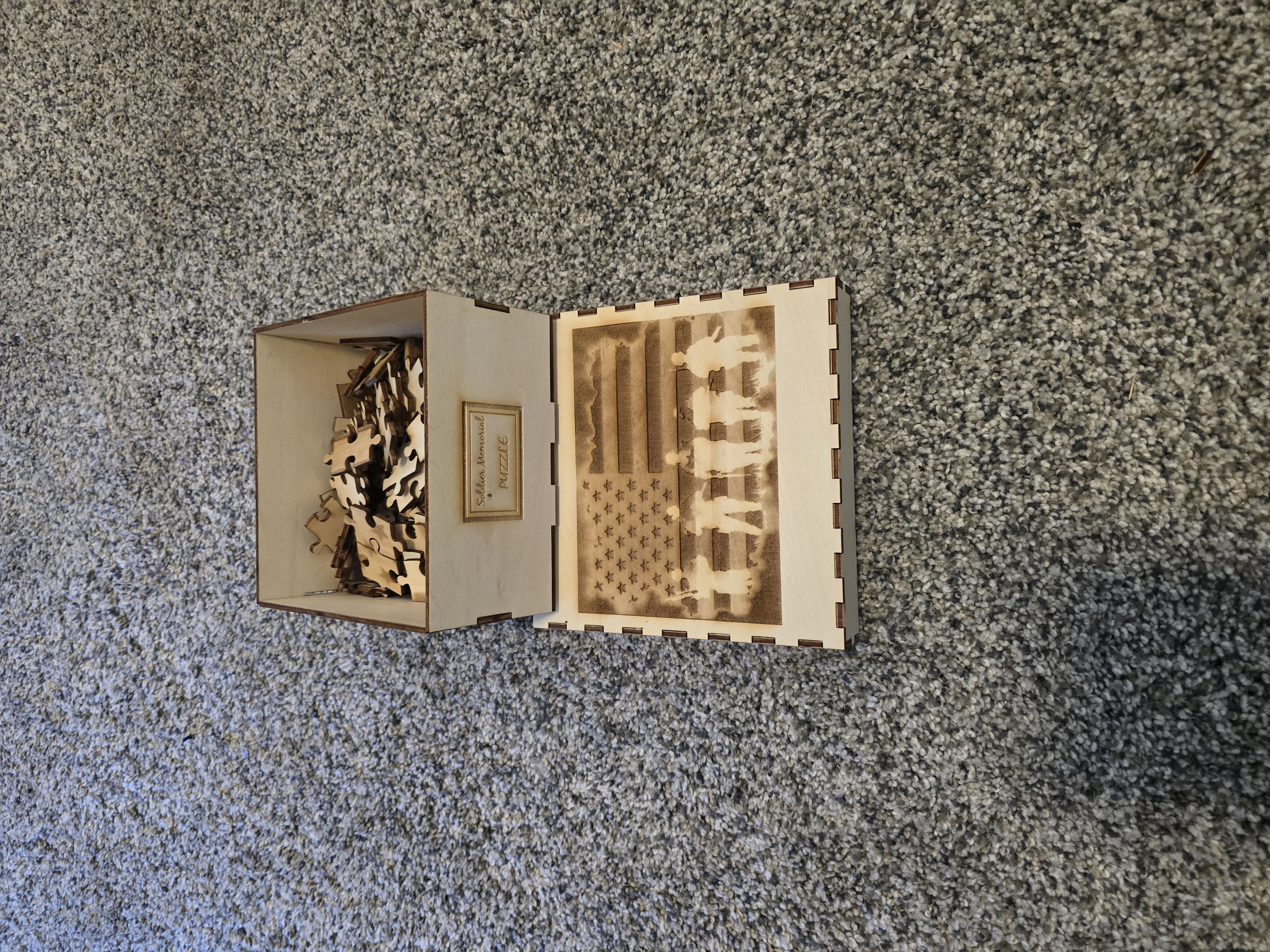 Wooden Soldier Memorial (light) Puzzle