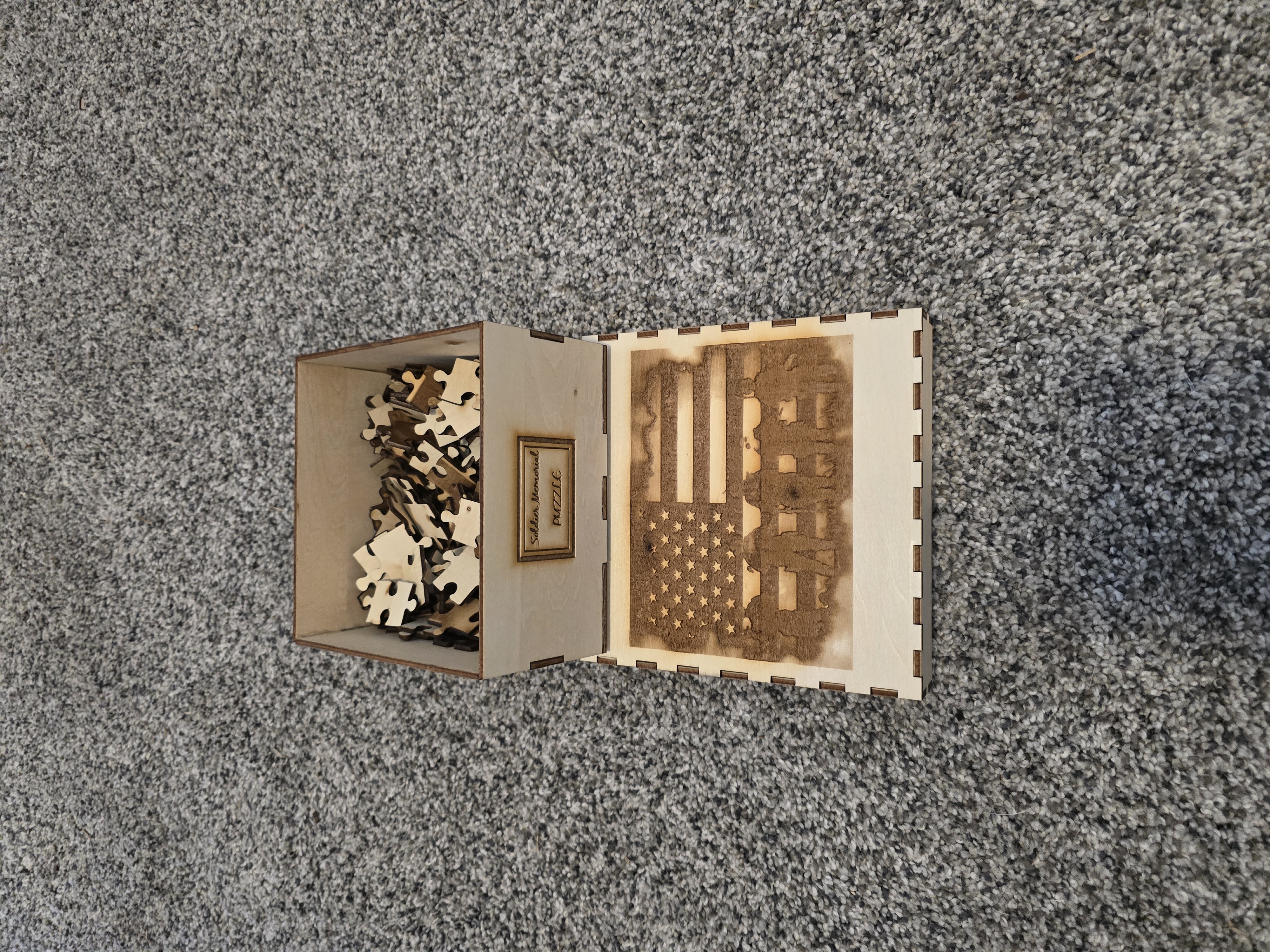 Wooden Soldier Memorial (dark) Puzzle