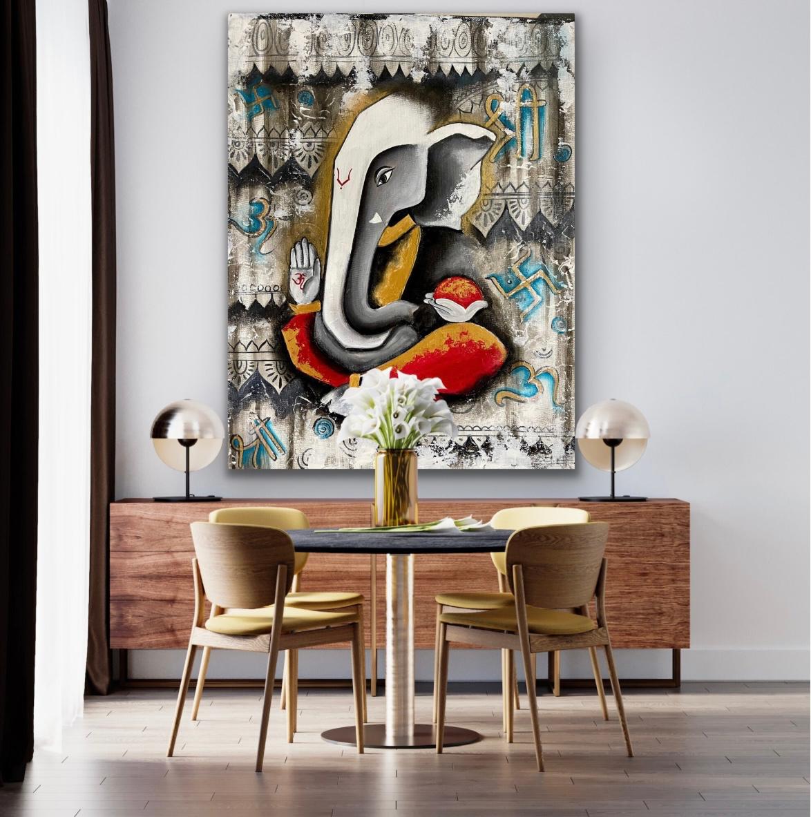 Rustic Vastu Painting for Home Harmony