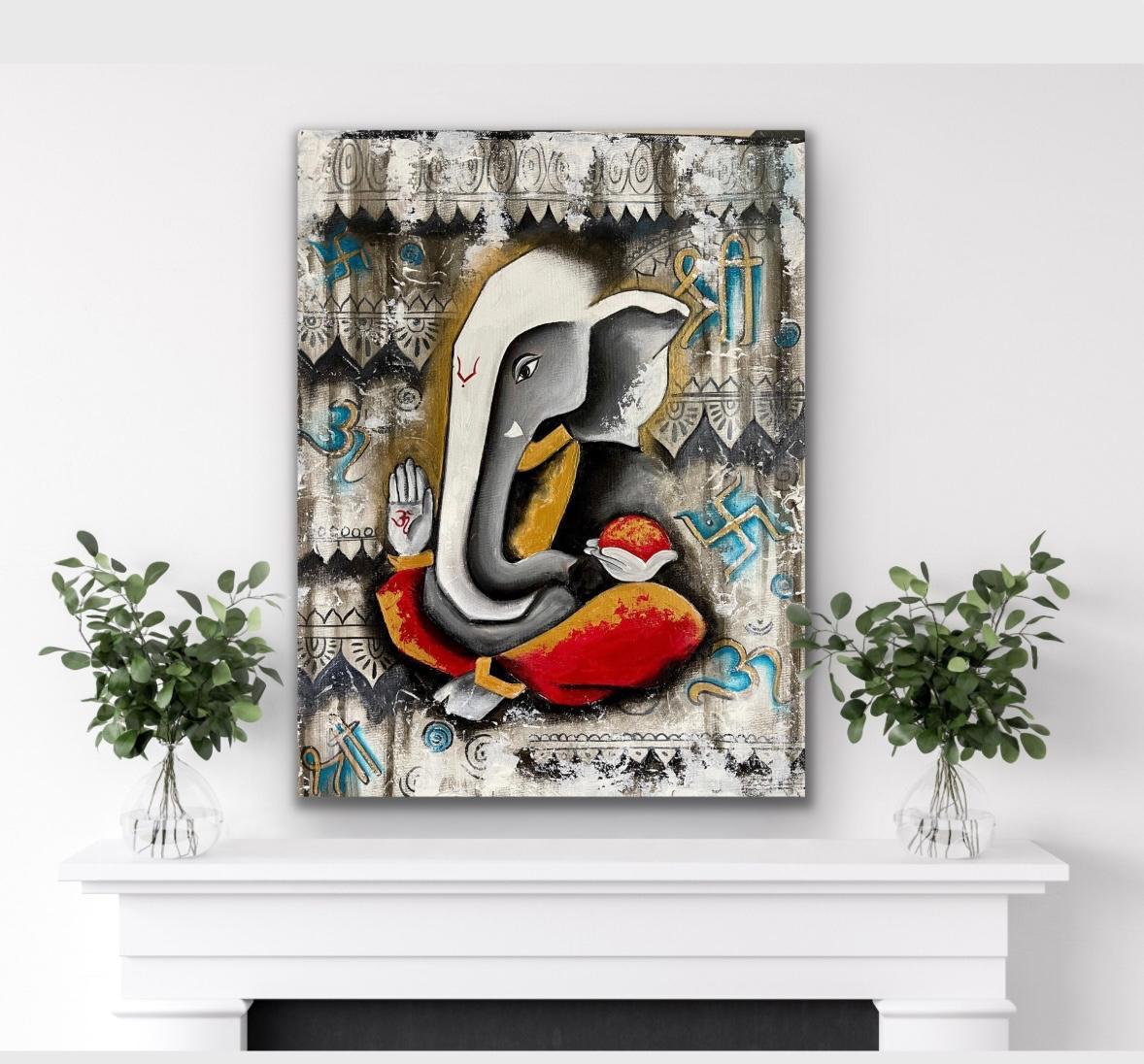 Rustic Vastu Painting for Home Harmony