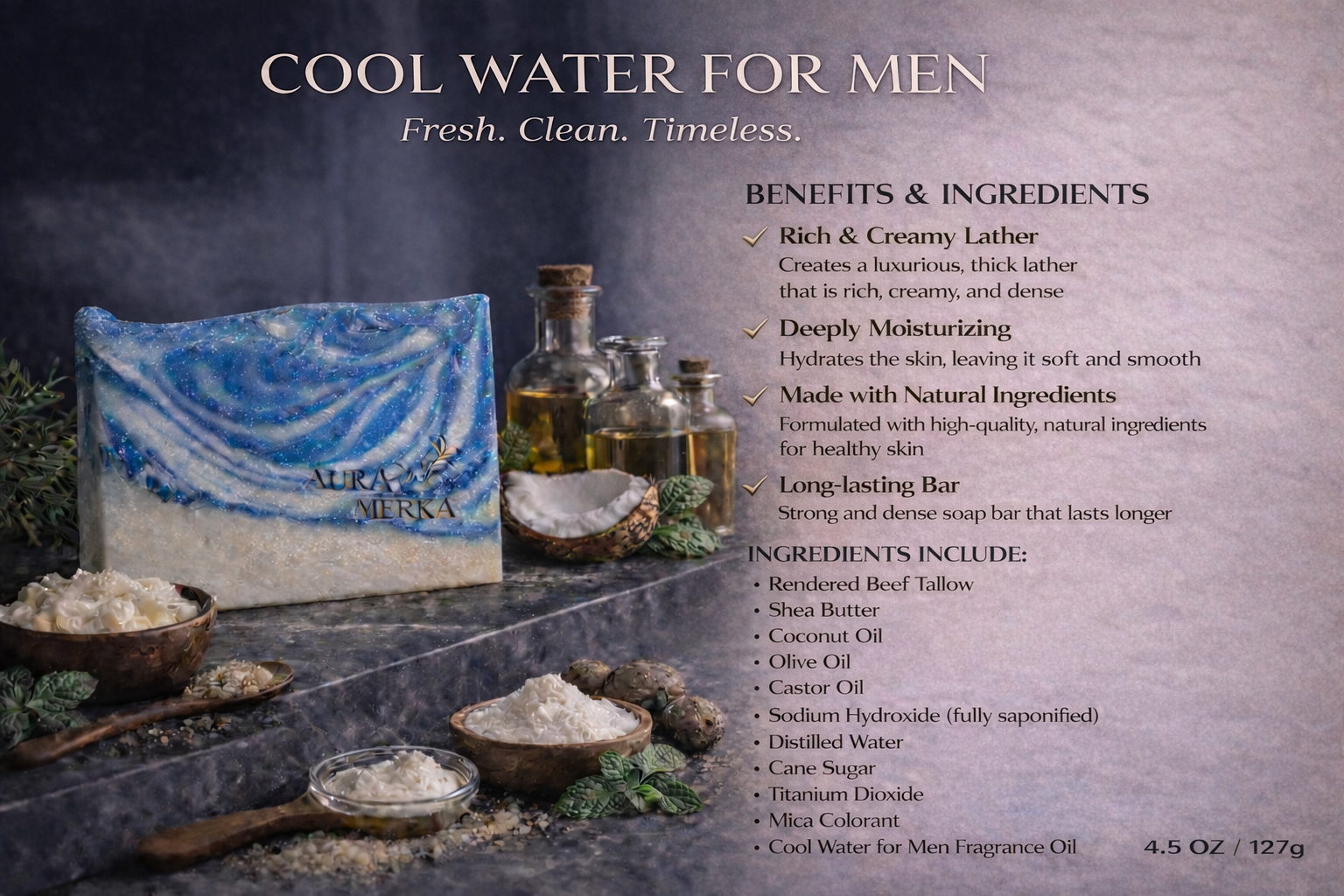 Cool Water for Men Soap